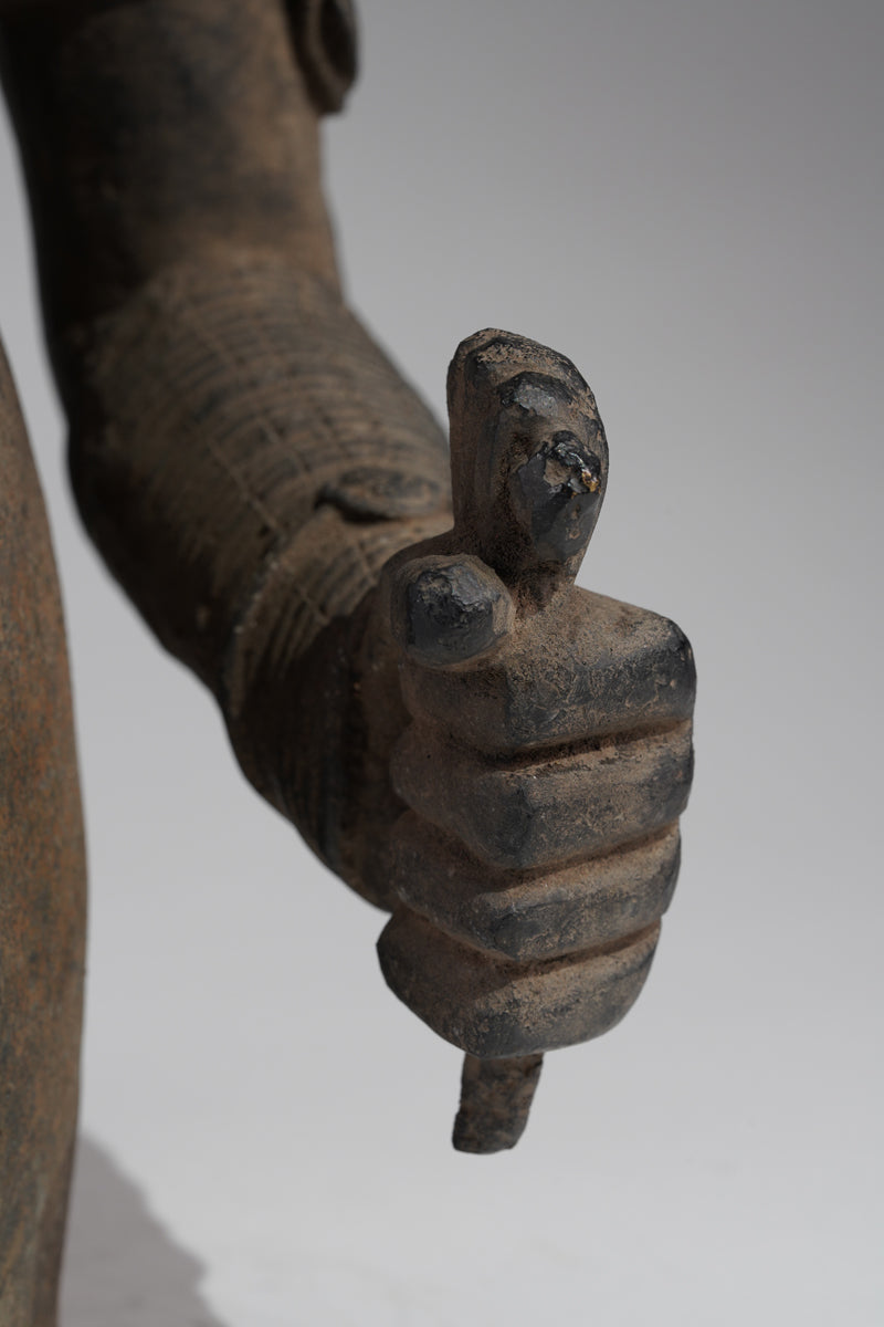 A Bronze of an Ooni (Oba)