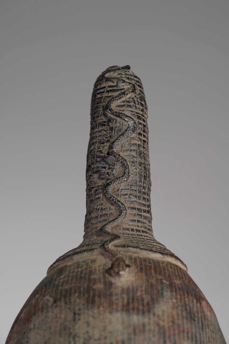 A Bronze of an Ooni (Oba)