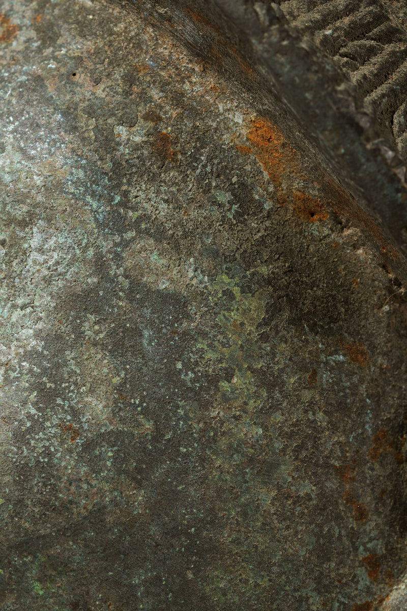 A bronze head of Lajuwa