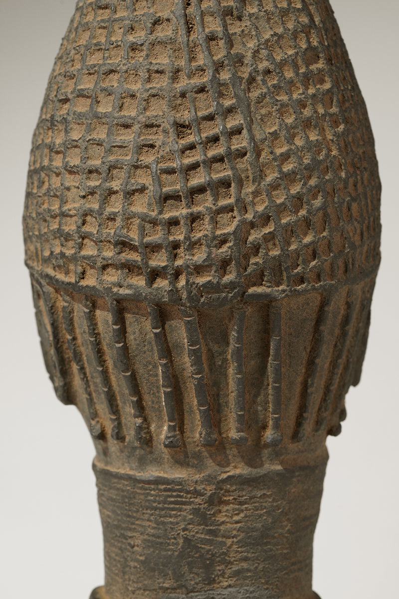 An bronze head of Queen Idia