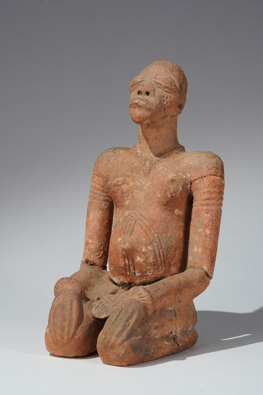 A Djenne terracotta figure