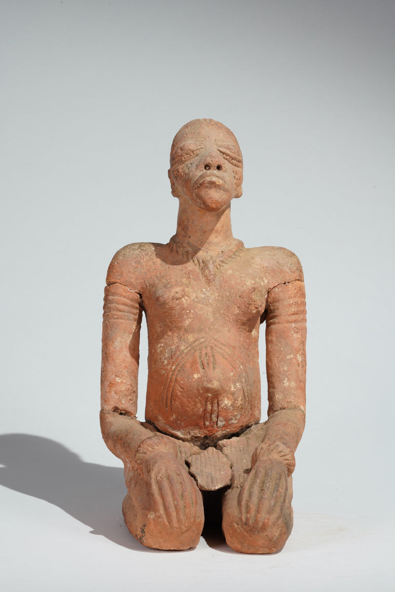 A Djenne terracotta figure
