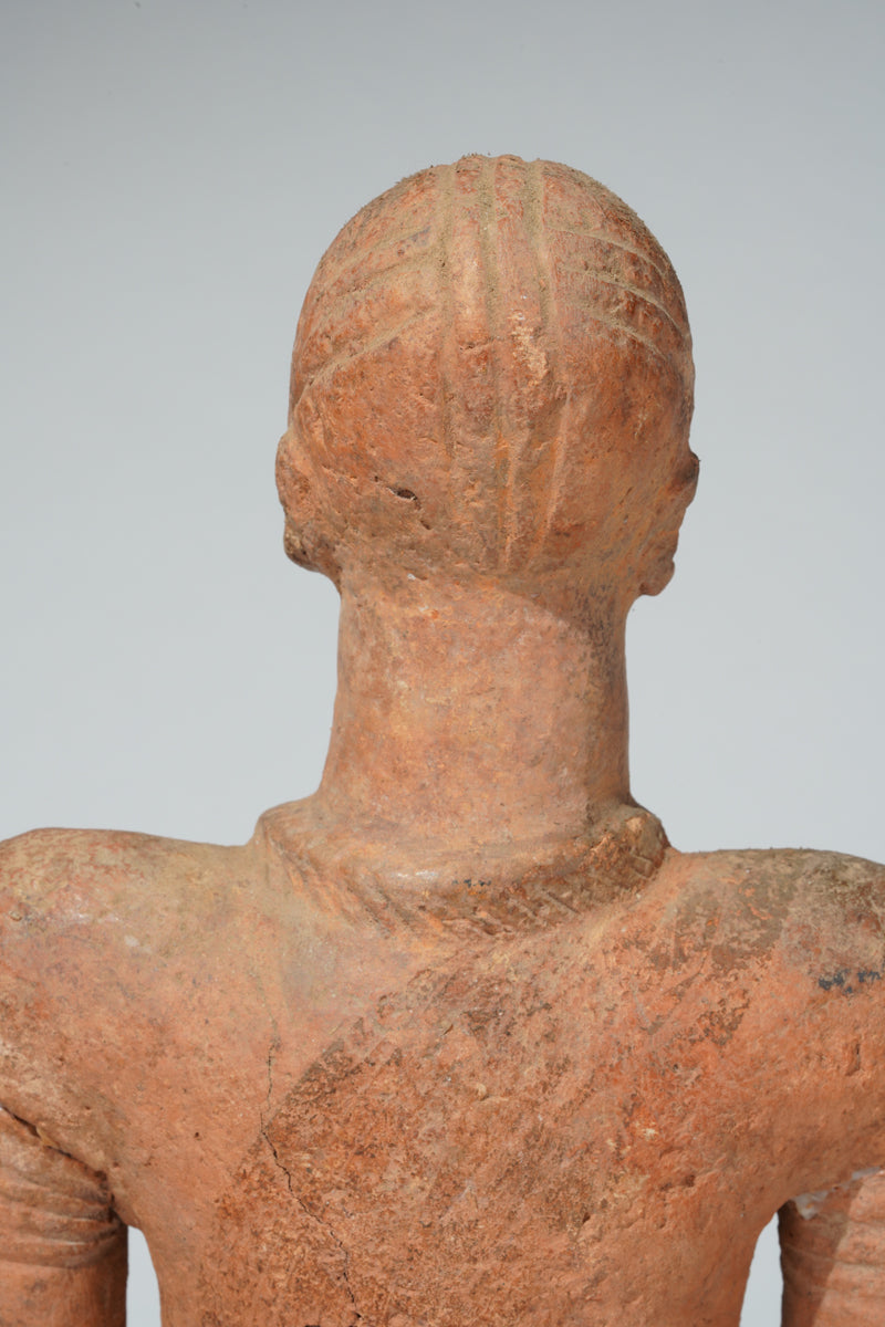 A Djenne terracotta figure