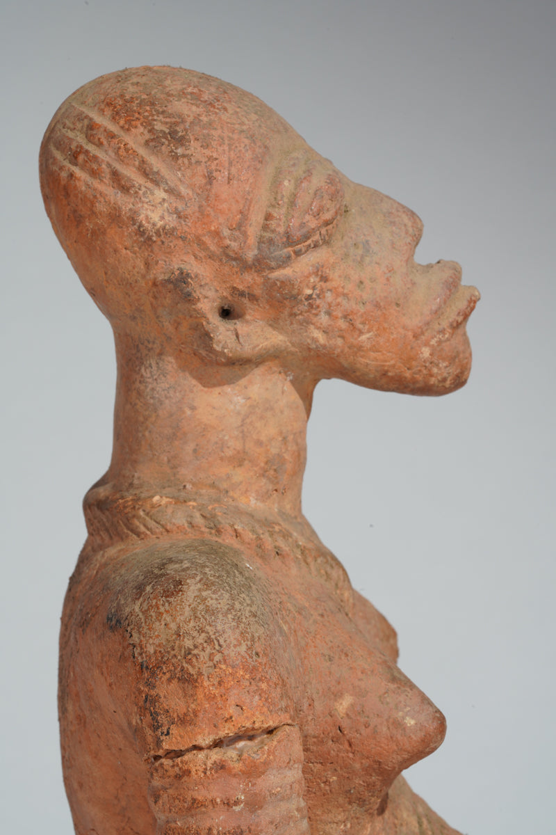A Djenne terracotta figure