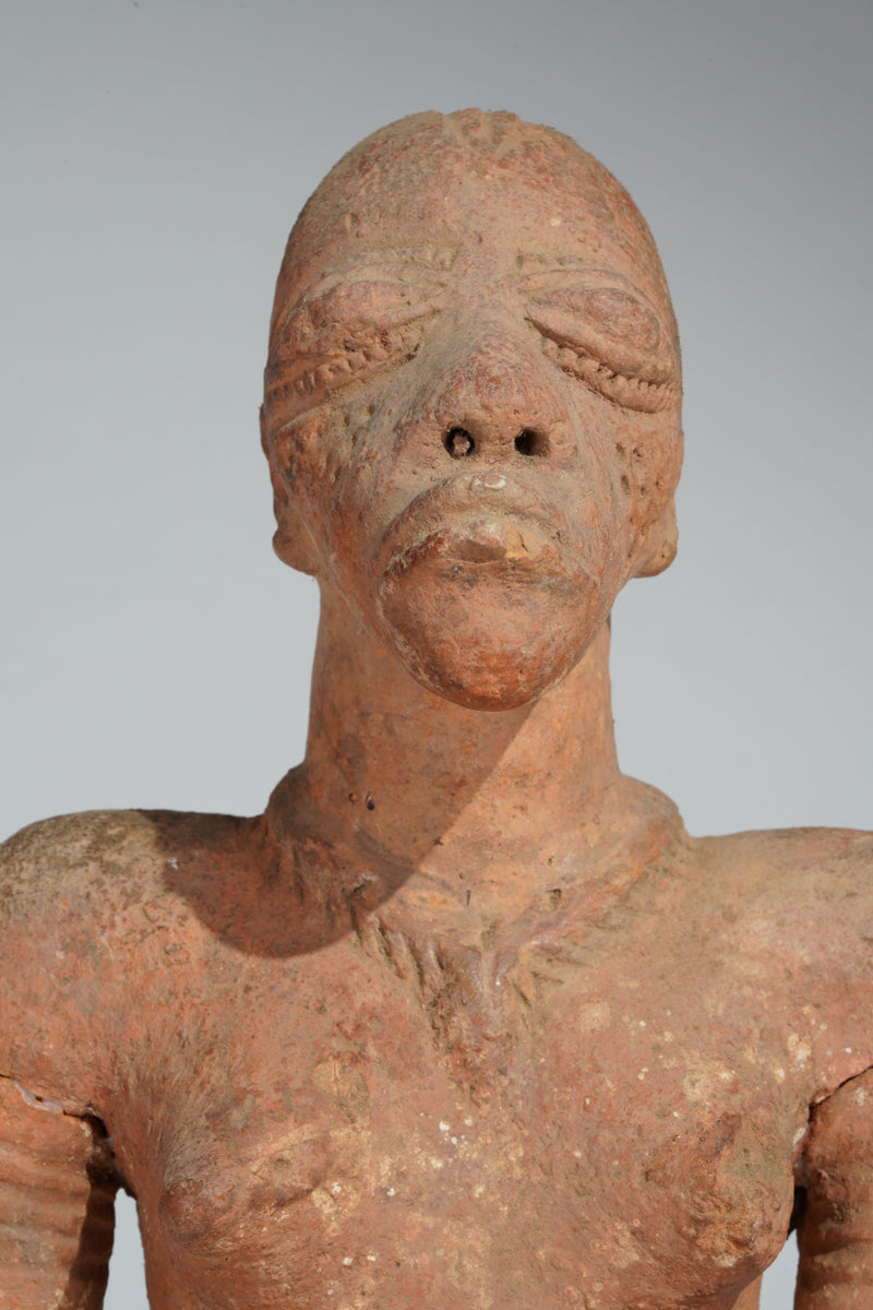 A Djenne terracotta figure