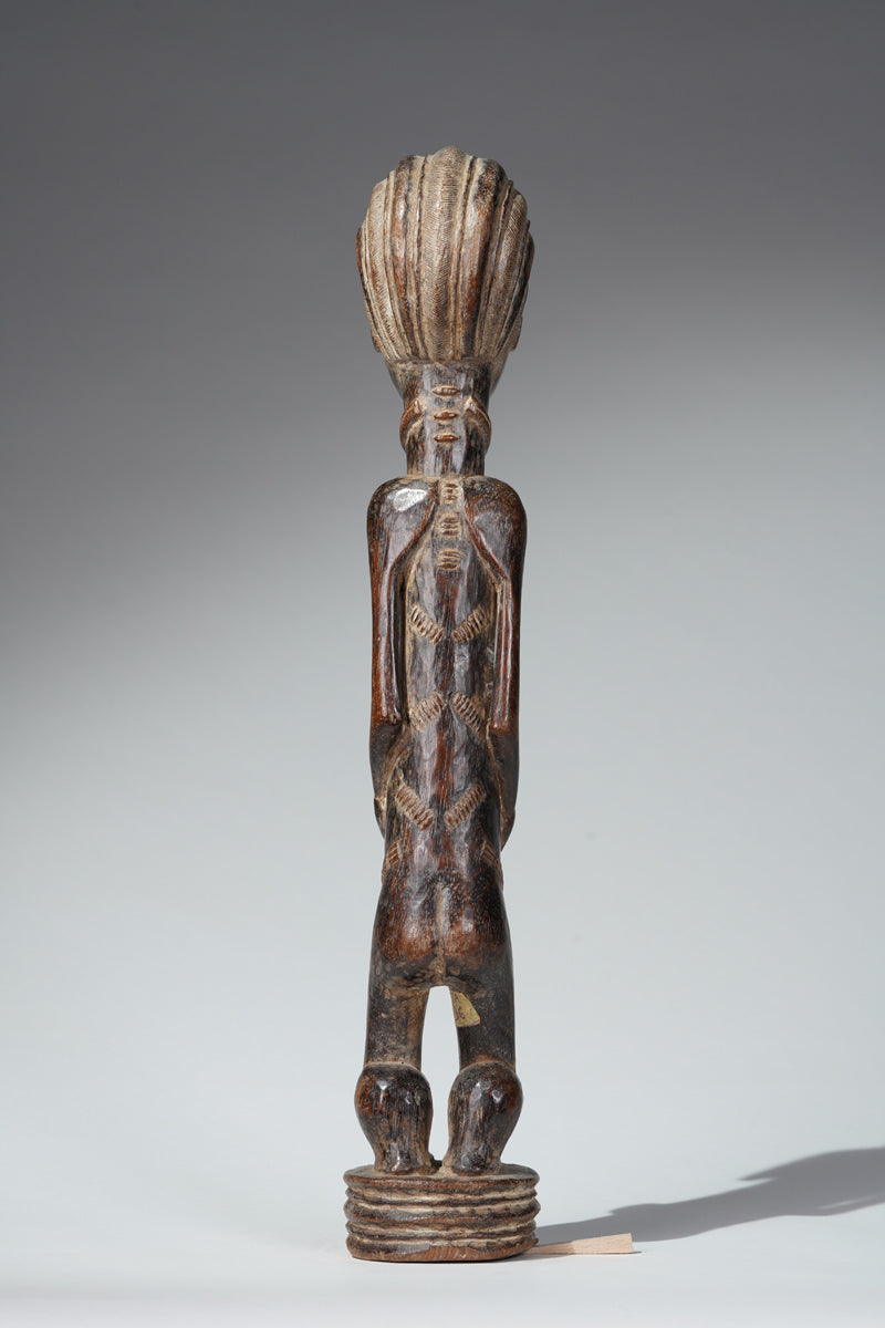 A royal Baule statue couple