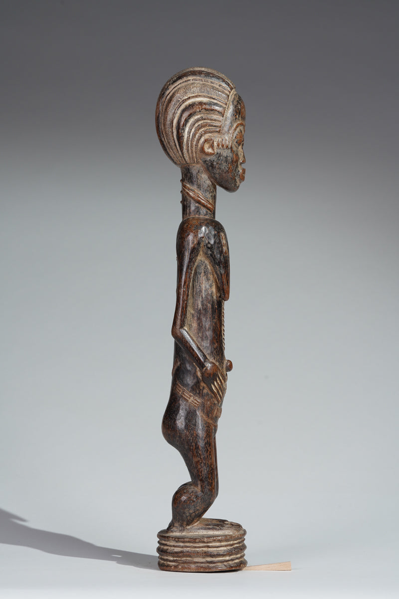 A royal Baule statue couple