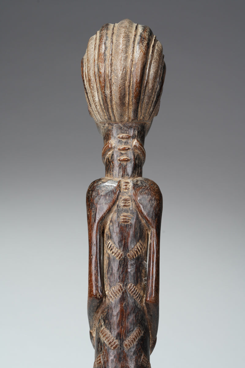 A royal Baule statue couple