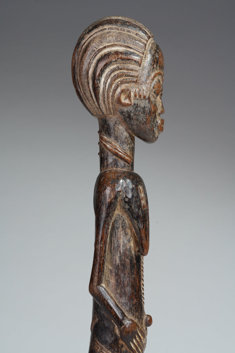 A royal Baule statue couple
