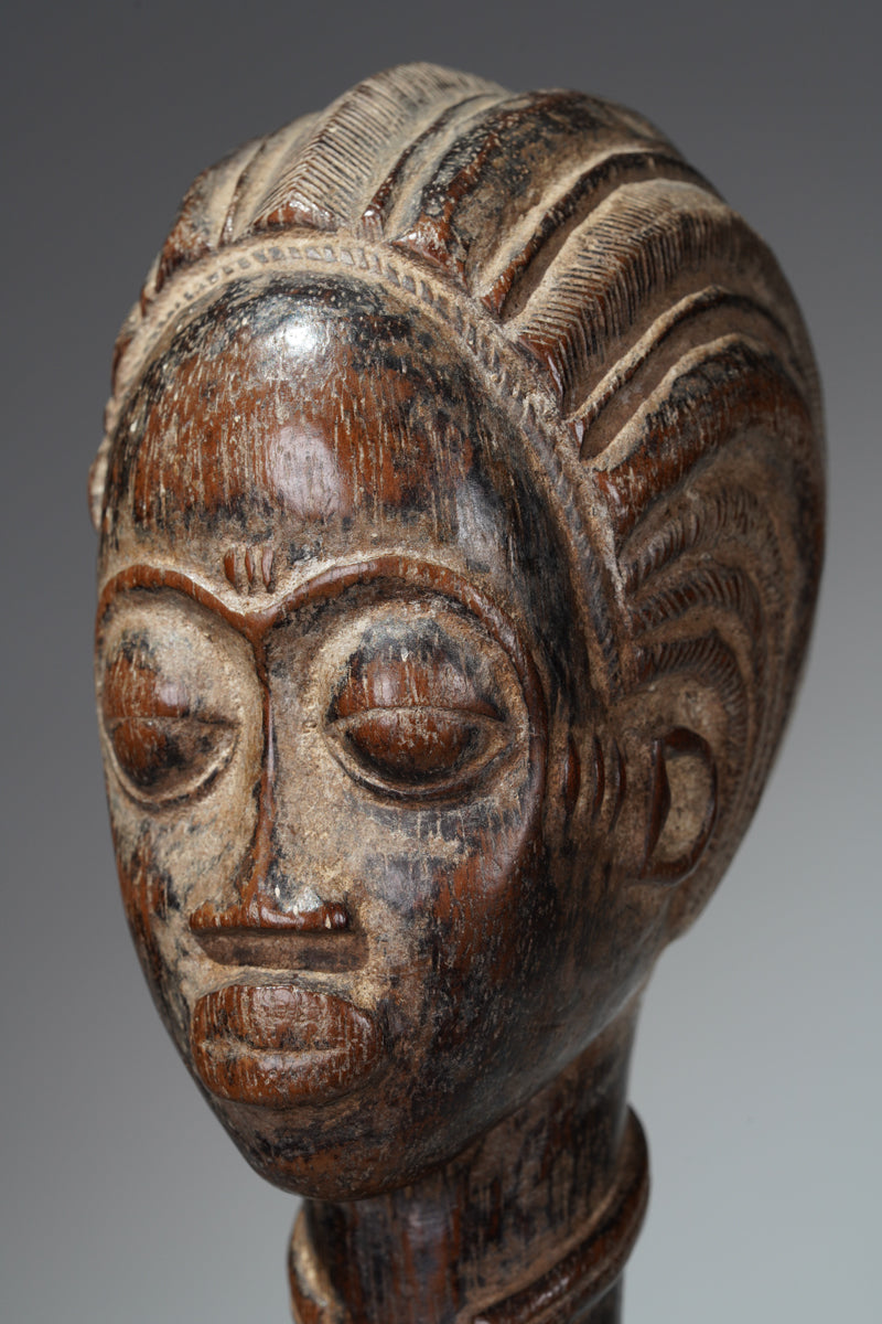 A royal Baule statue couple