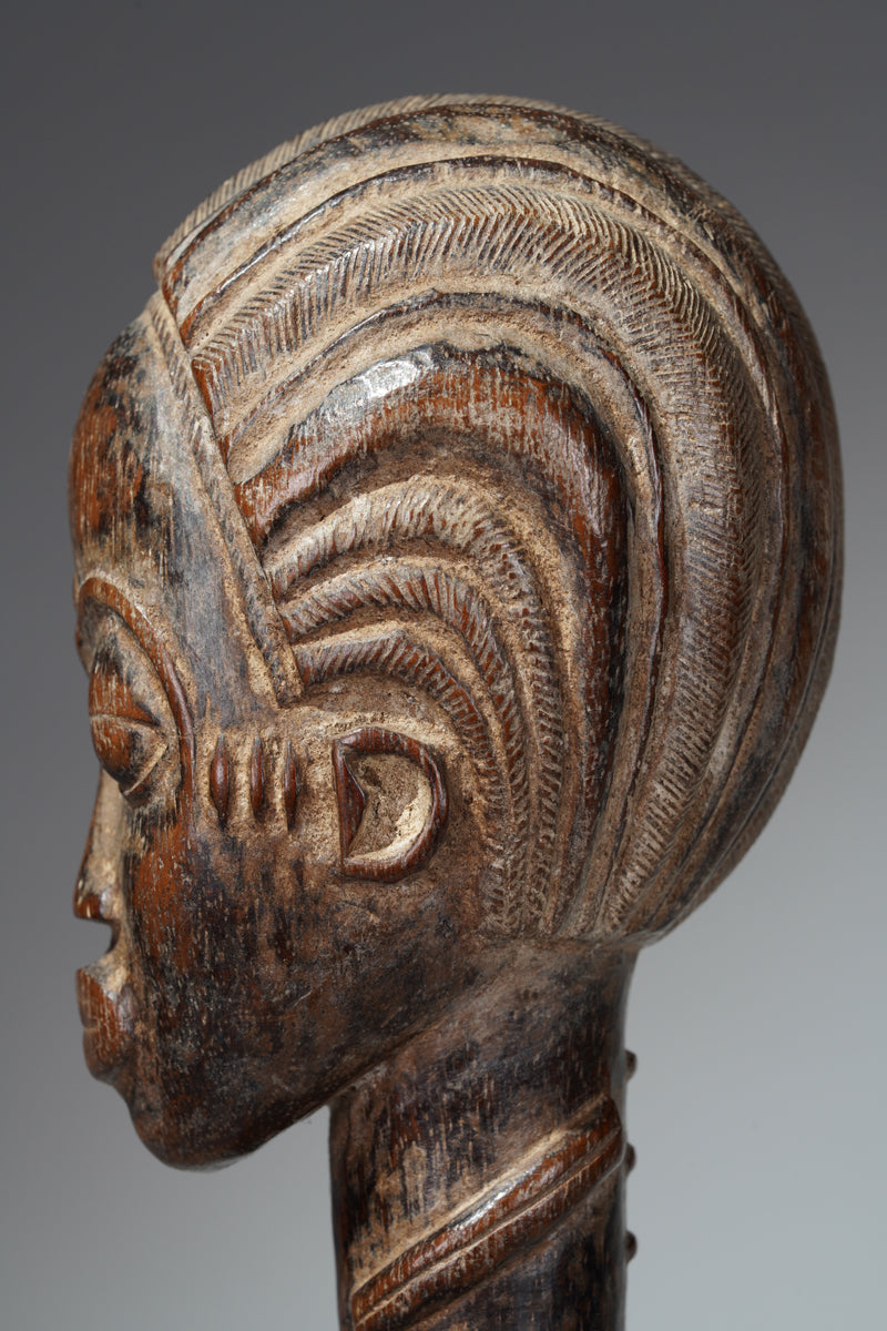 A royal Baule statue couple
