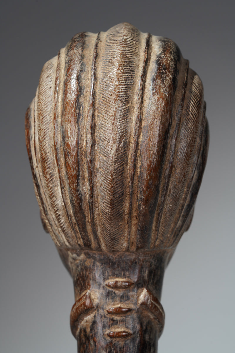 A royal Baule statue couple