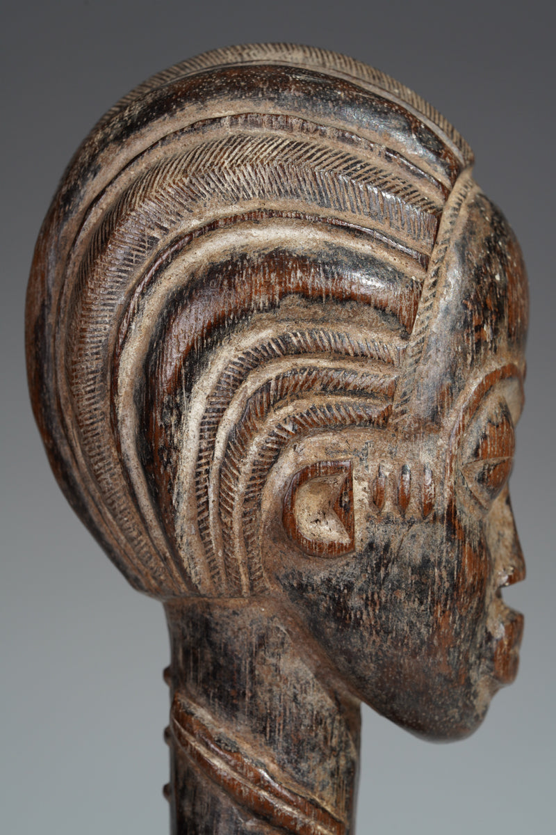 A royal Baule statue couple