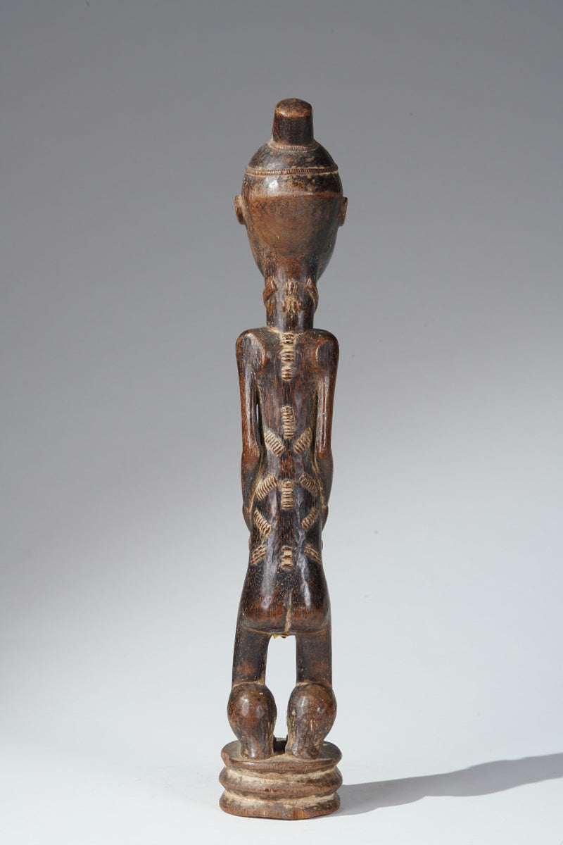 A royal Baule statue couple
