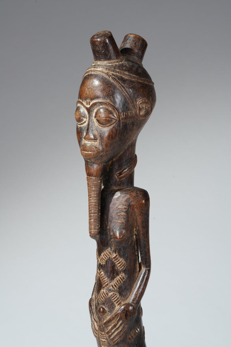 A royal Baule statue couple
