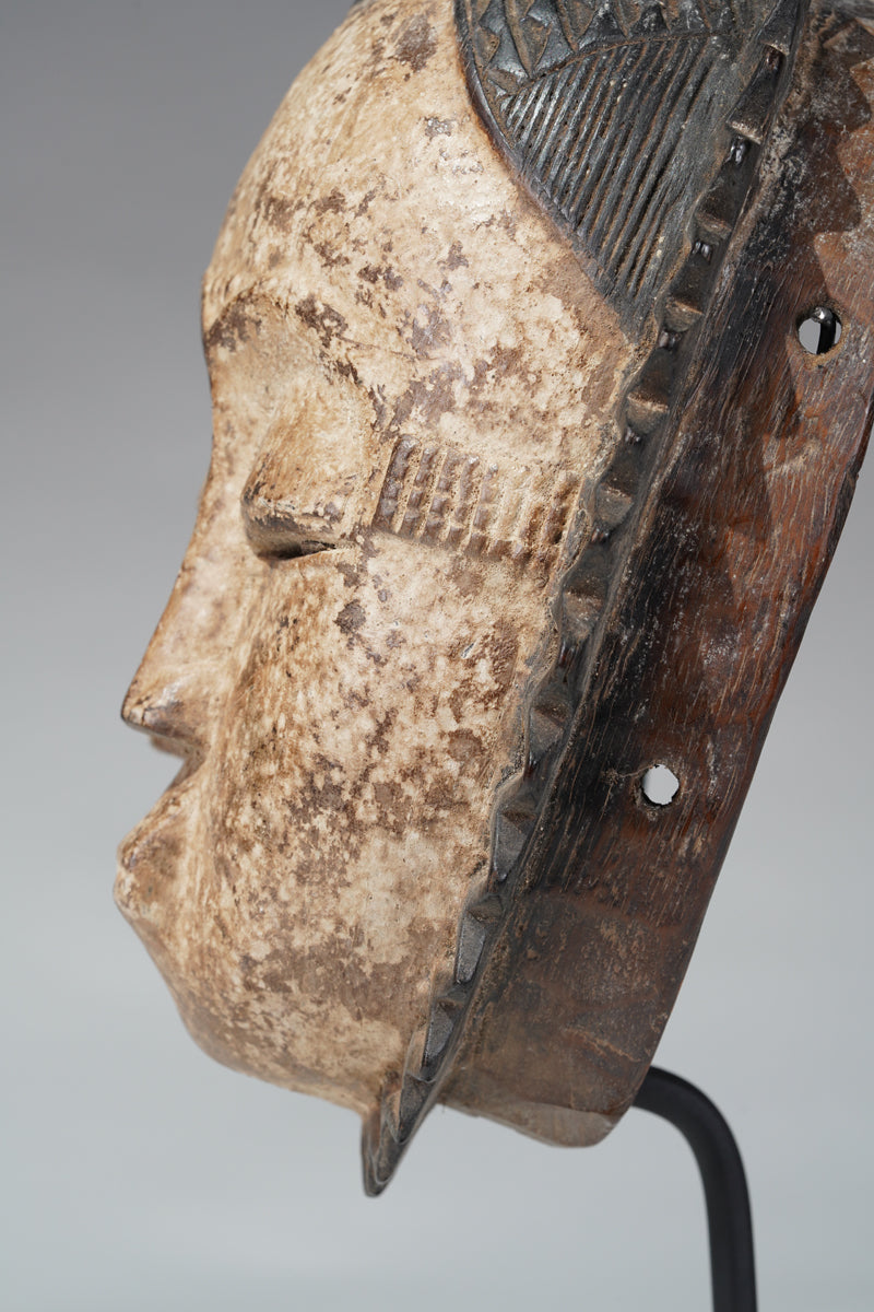 A double face Yaure celebration mask