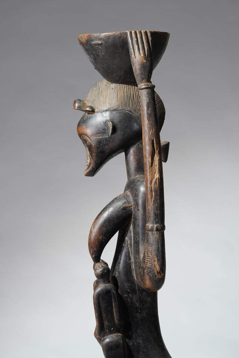 A Senufo maternity sculpture