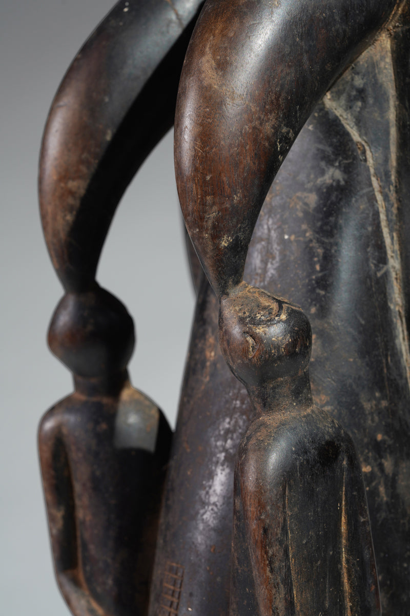 A Senufo maternity sculpture
