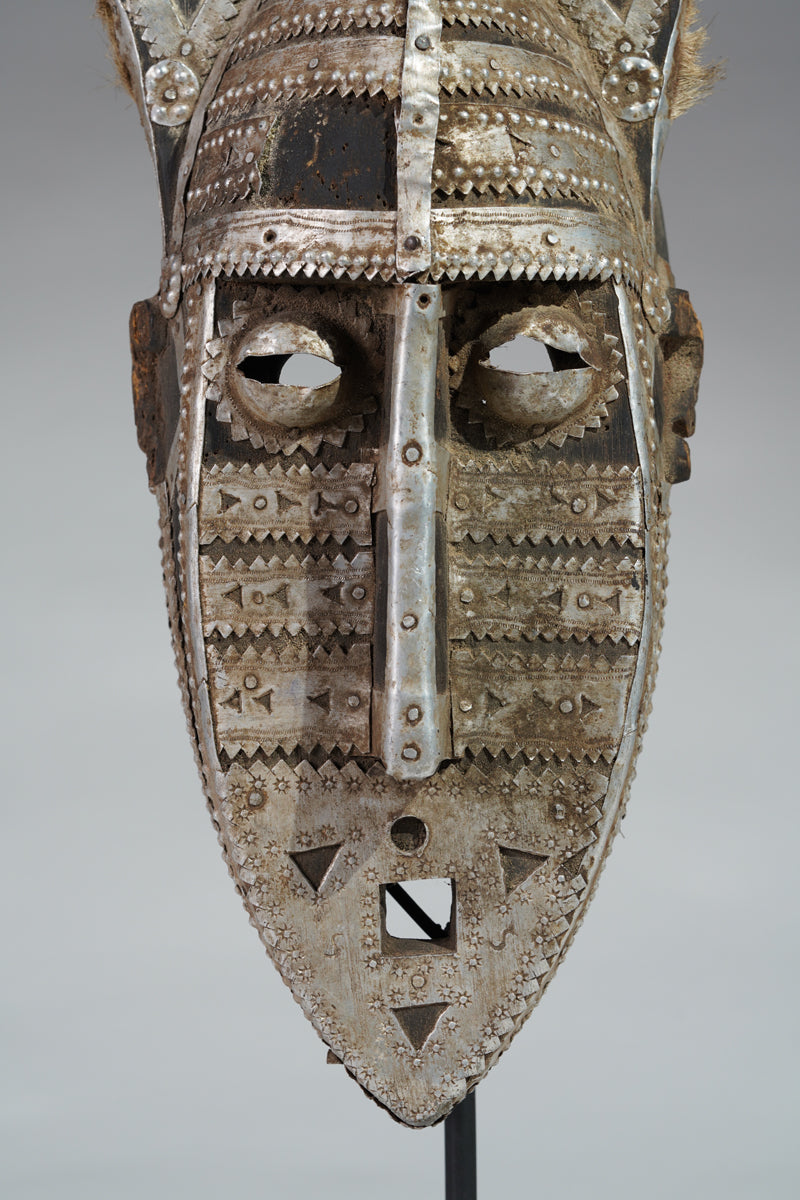 A fragmentary Bamana or Bozo N'tomo mask