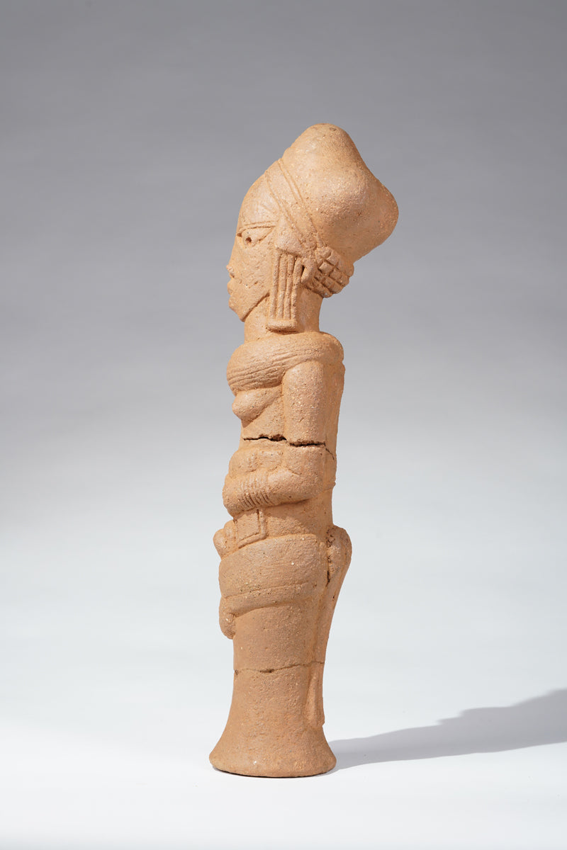 A fragmentary female terracotta