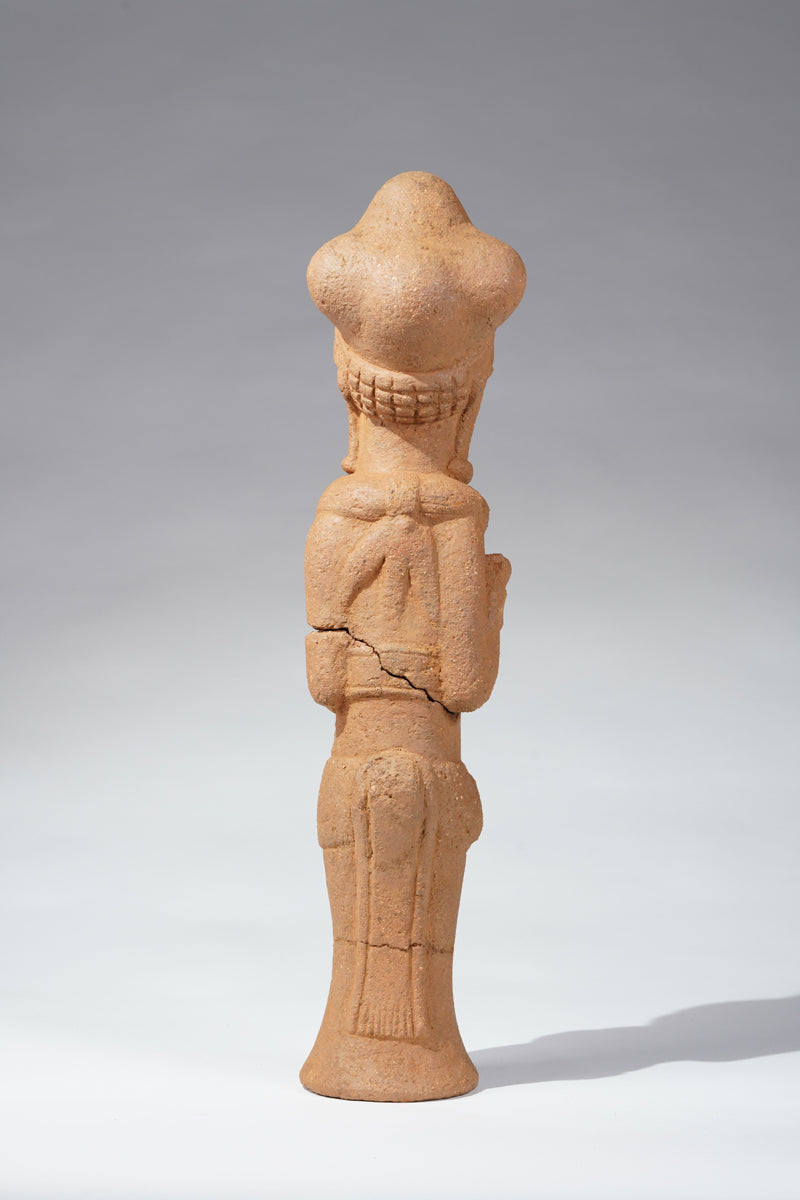 A fragmentary female terracotta