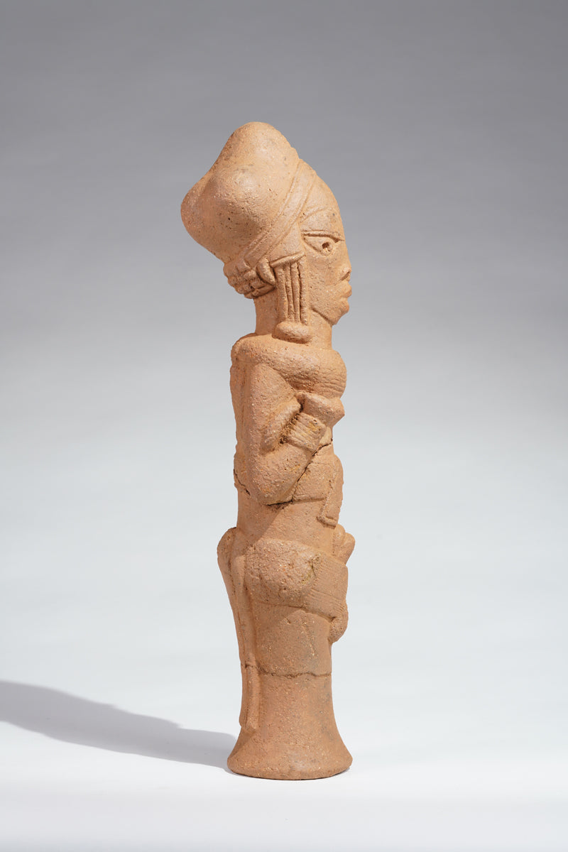 A fragmentary female terracotta