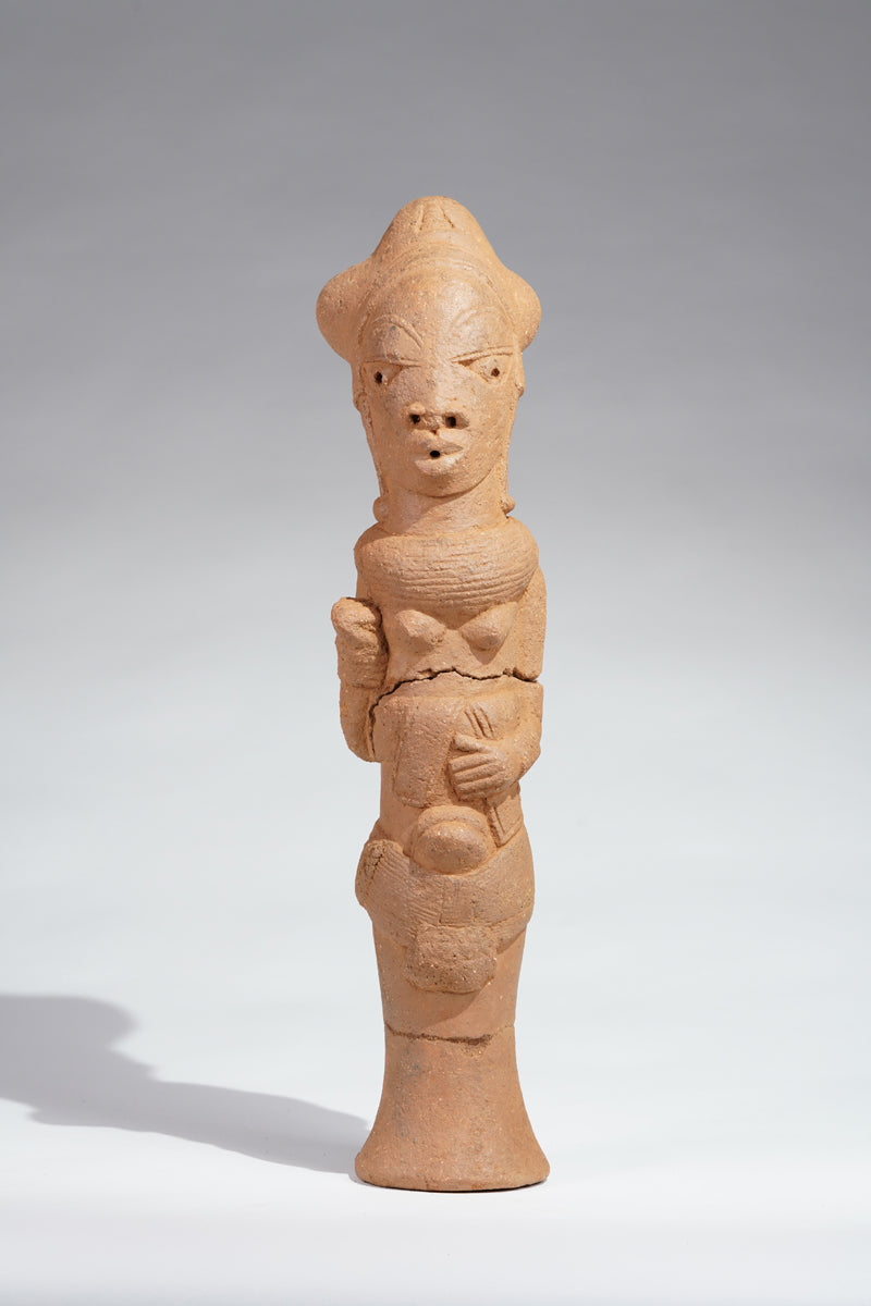 A fragmentary female terracotta