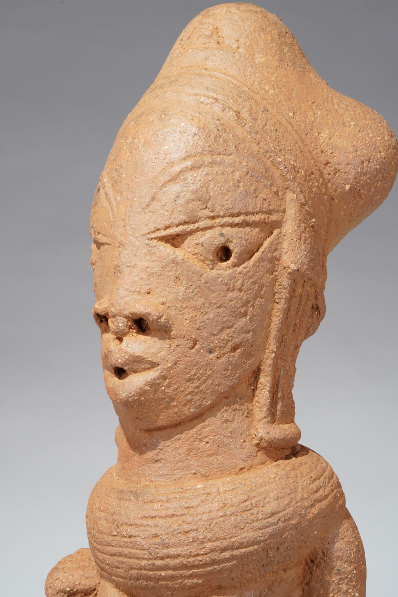 A fragmentary female terracotta