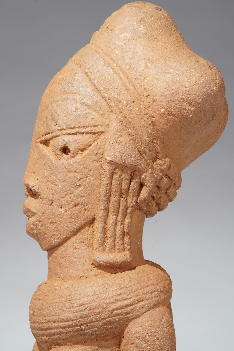 A fragmentary female terracotta