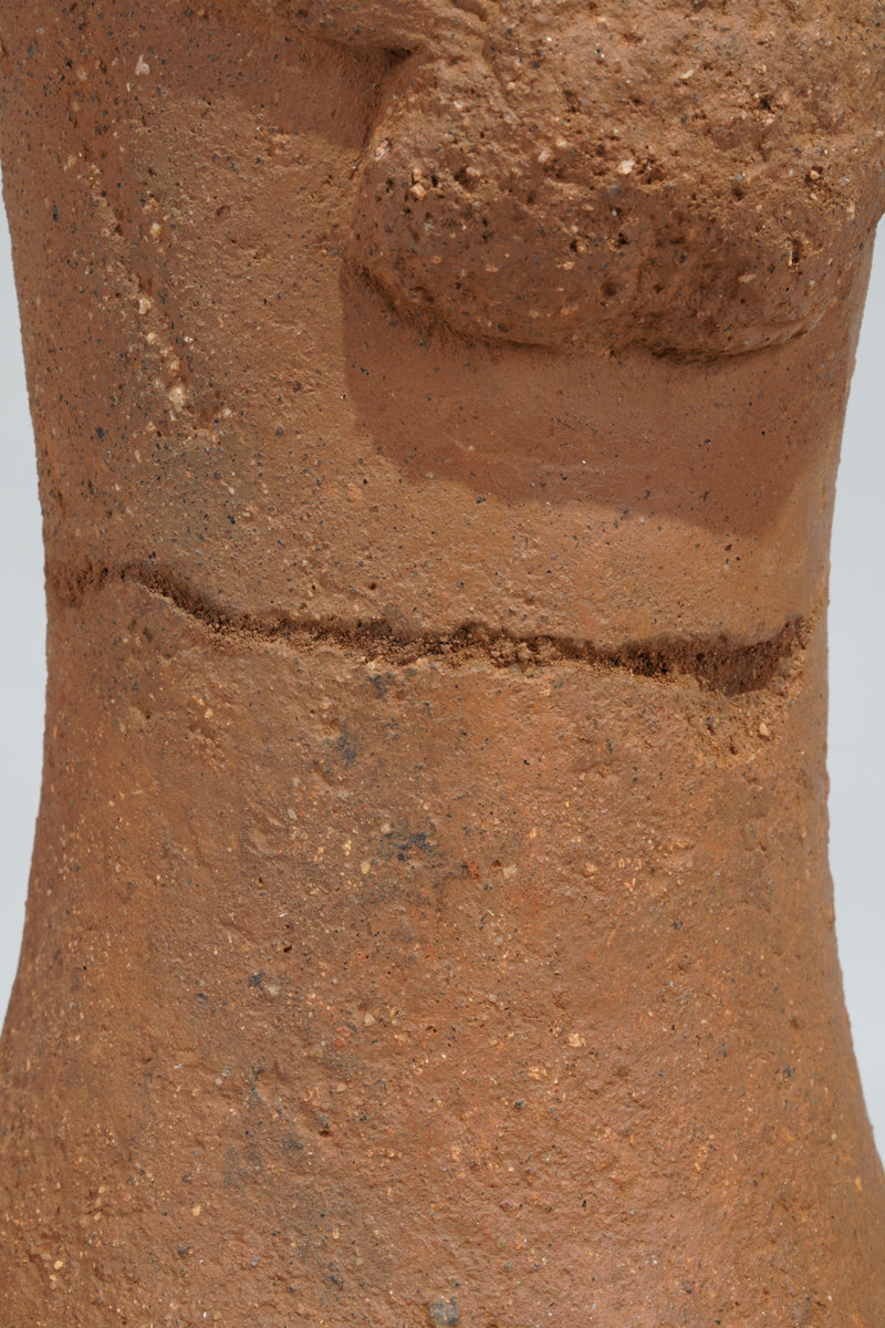 A fragmentary female terracotta
