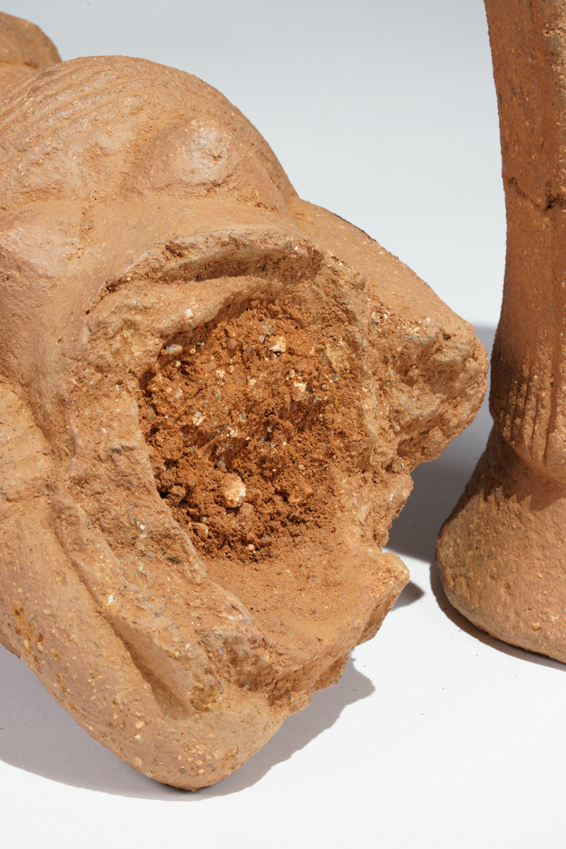 A fragmentary female terracotta