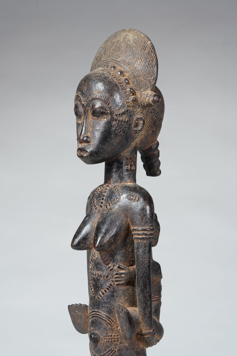 A Baule statue