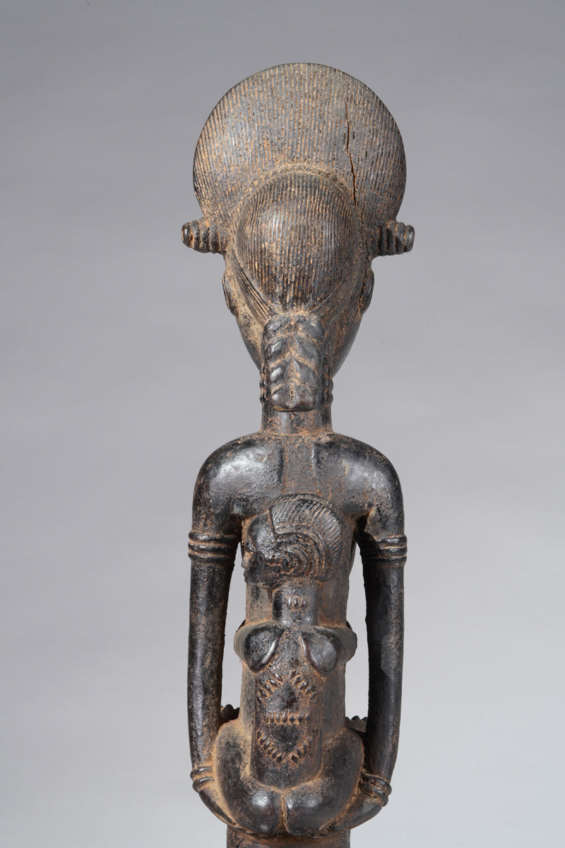 A Baule statue