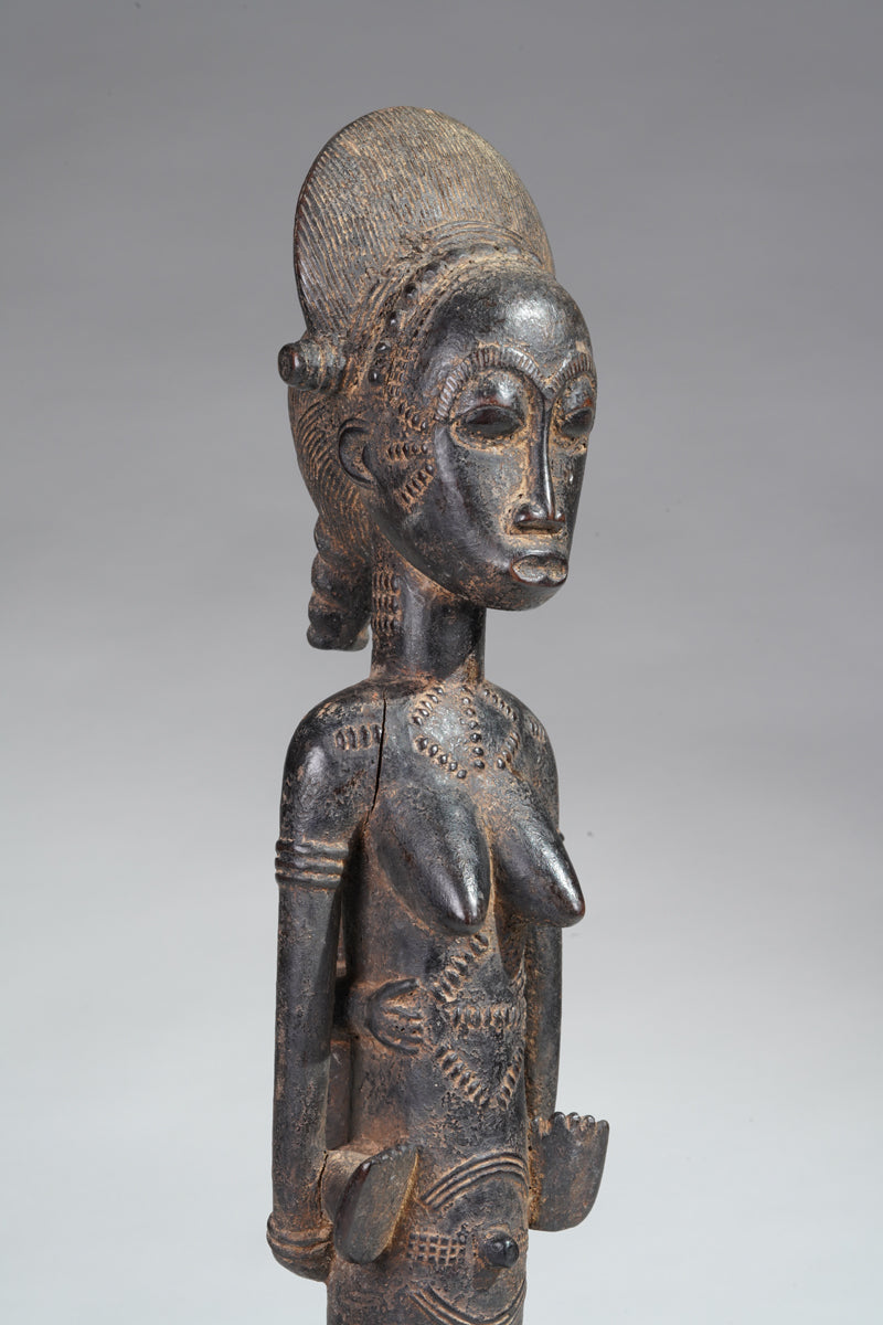 A Baule statue