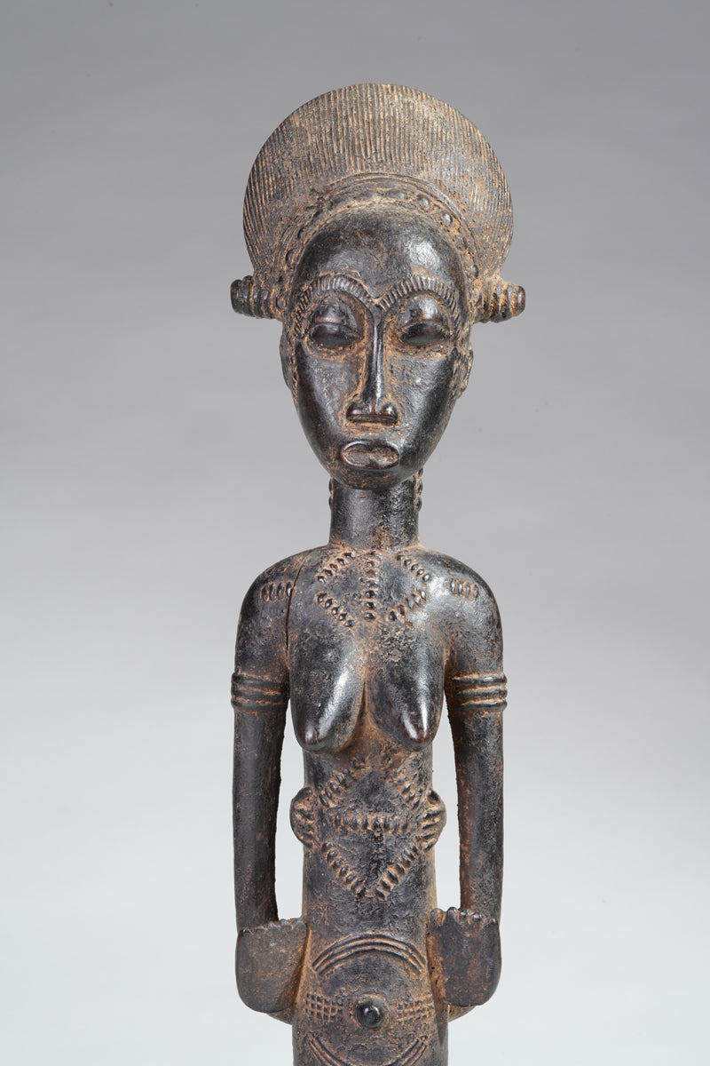 A Baule statue