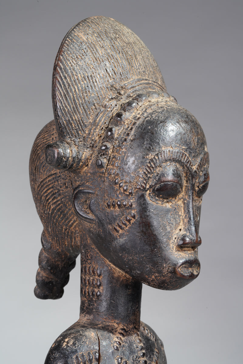A Baule statue