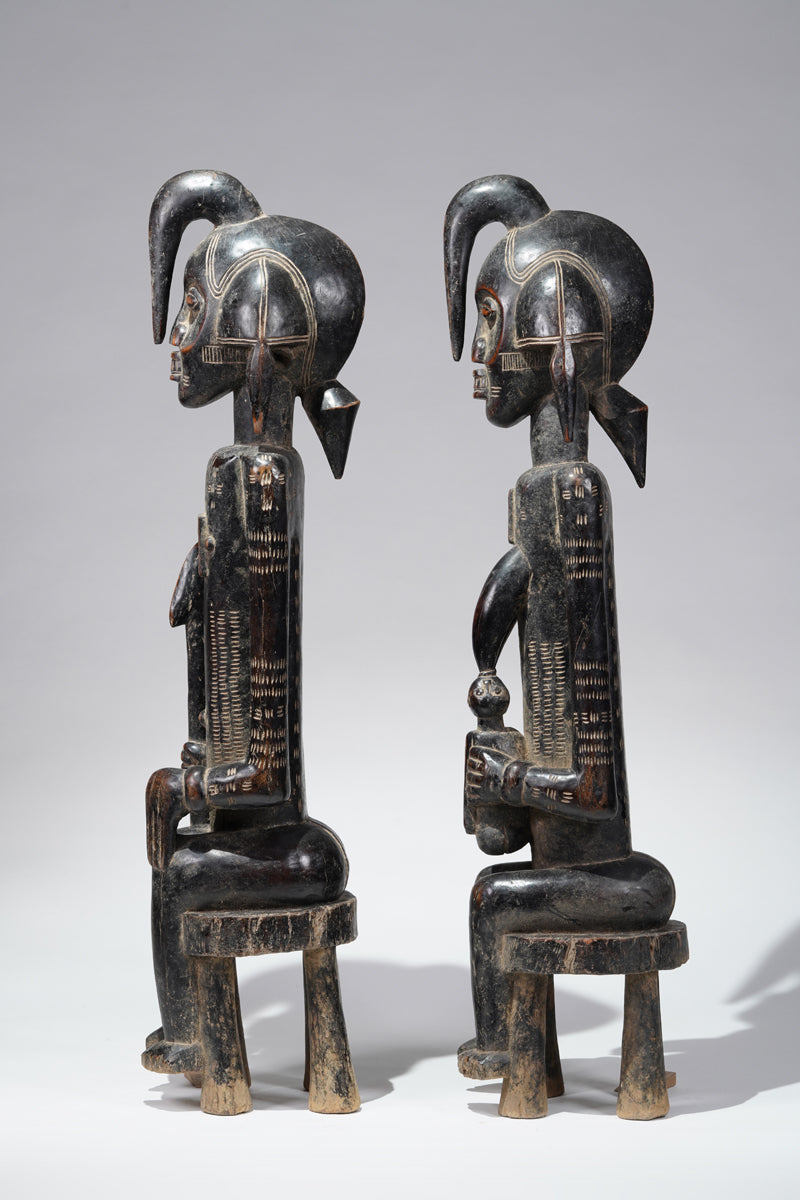 A couple of Senufo sculptures