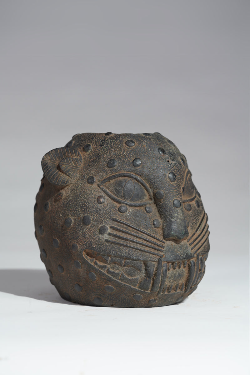 A rare Ikẹgobọ bronze