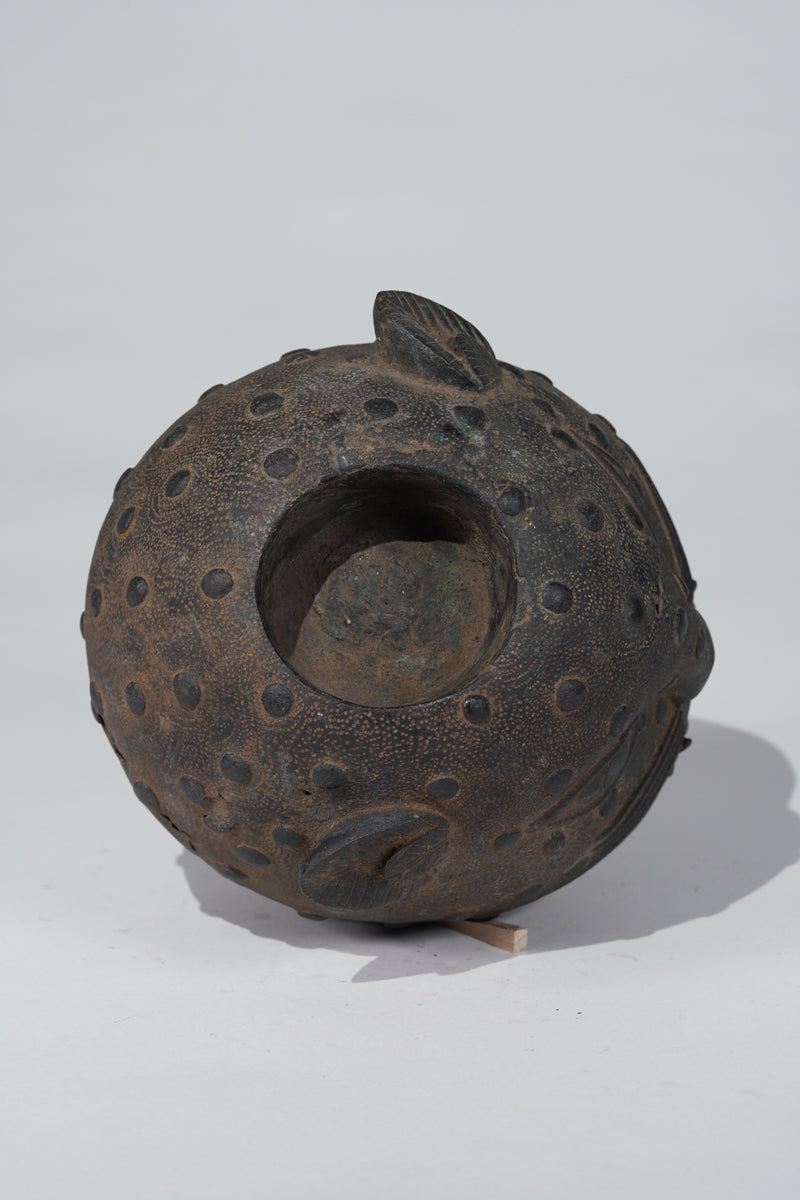 A rare Ikẹgobọ bronze