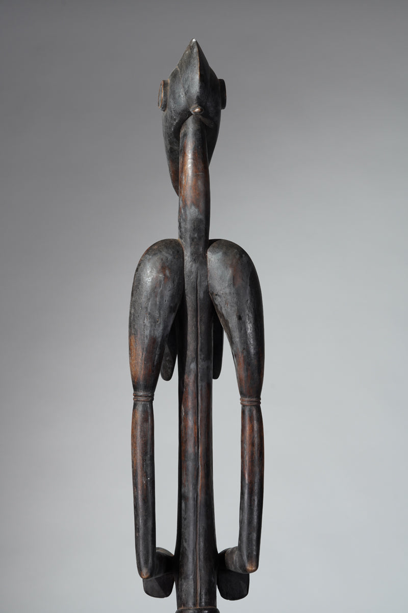 A female Senufo Rhythm pounder - called Débéle