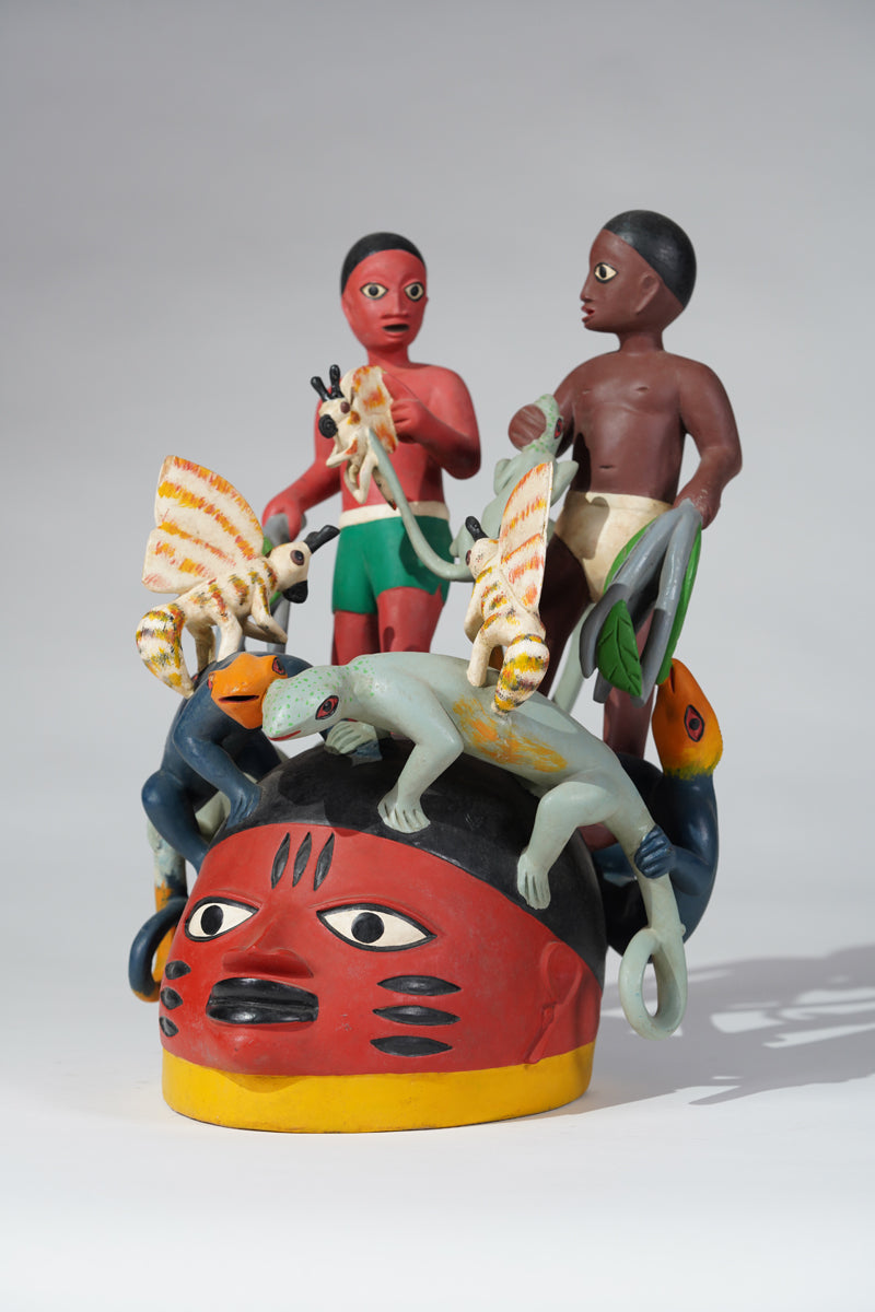 A Yoruba Gelede mask