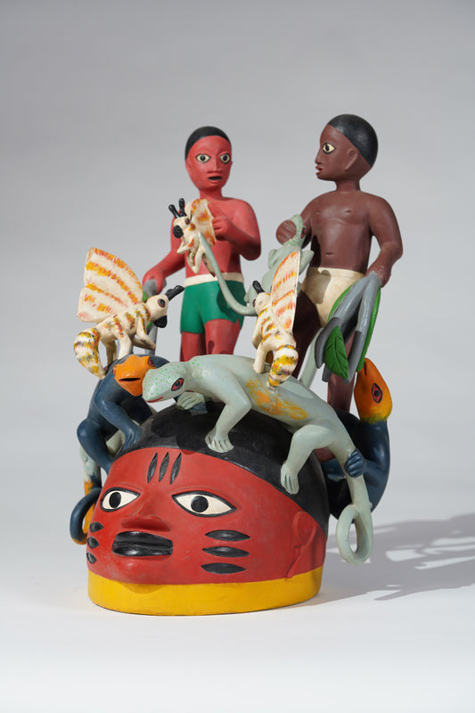 A Yoruba Gelede mask