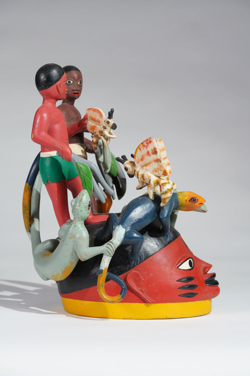 A Yoruba Gelede mask