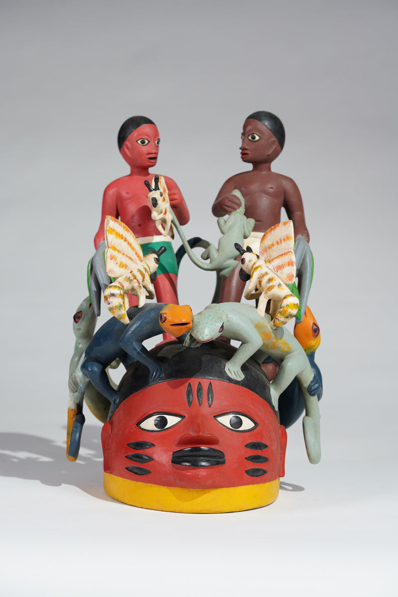 A Yoruba Gelede mask