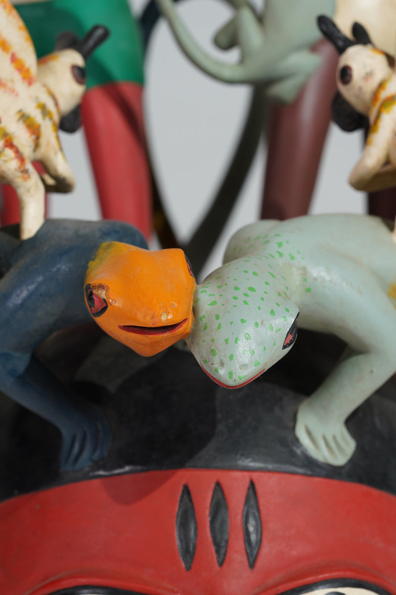 A Yoruba Gelede mask