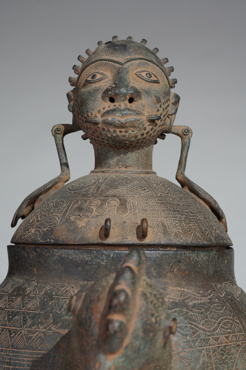 An Akan Kuduo vessel
