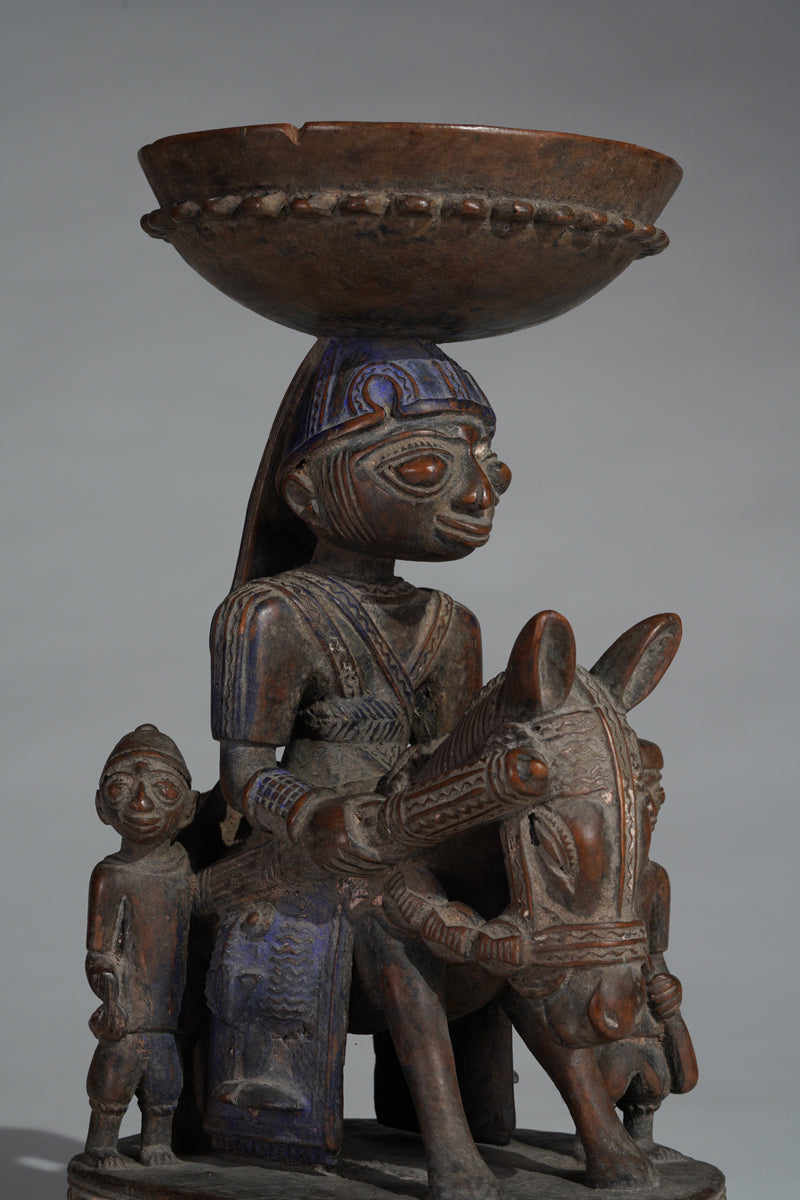 An amazing Yoruba horserider