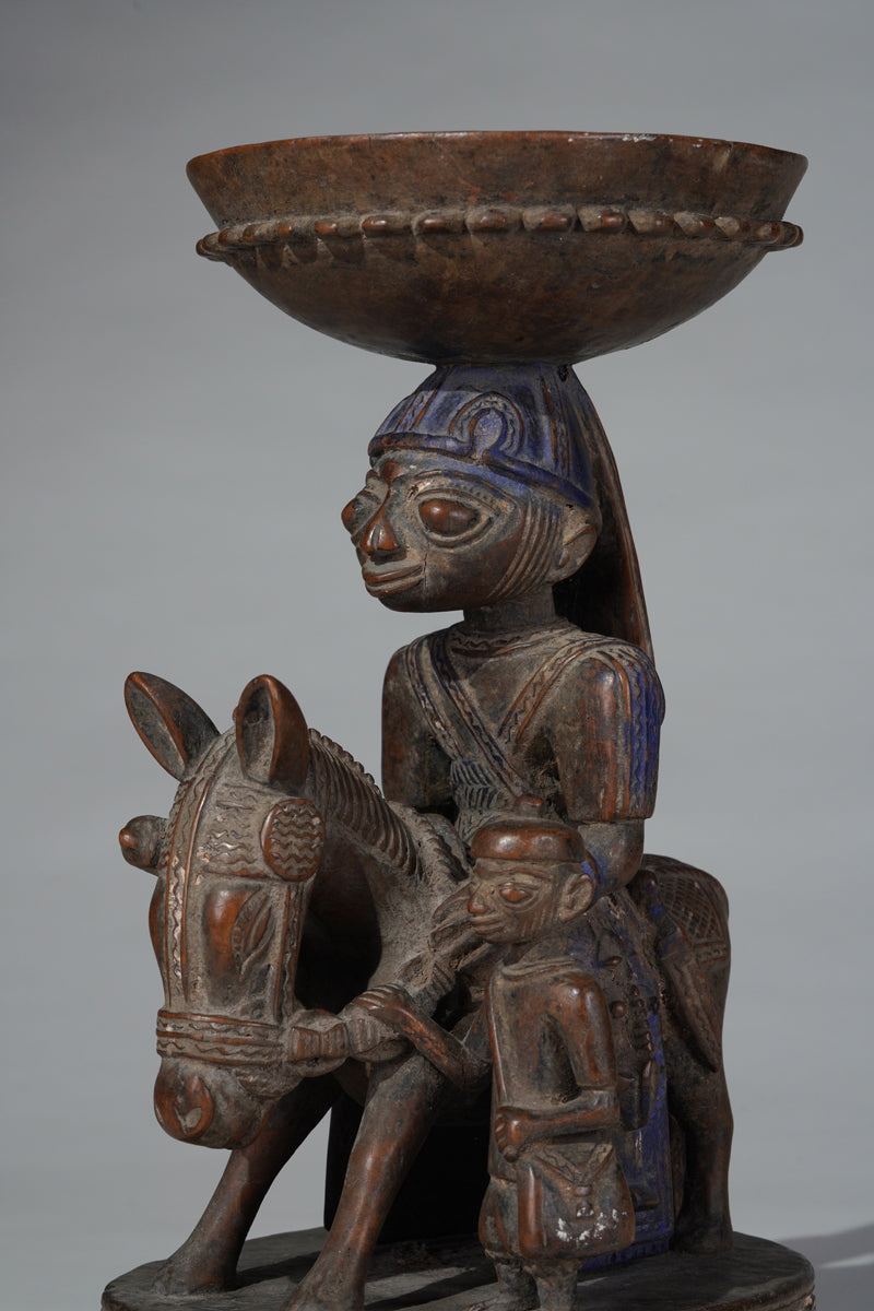 An amazing Yoruba horserider