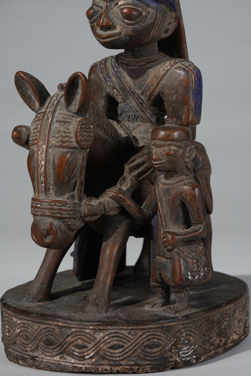 An amazing Yoruba horserider