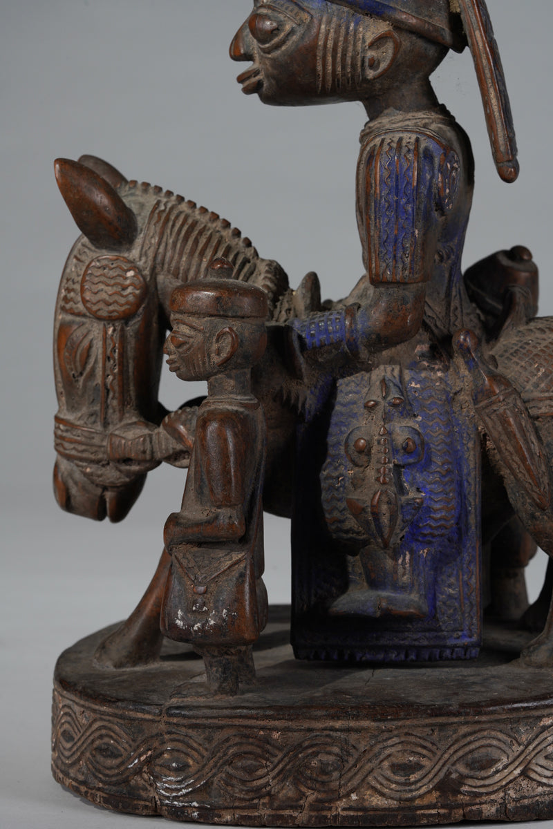 An amazing Yoruba horserider